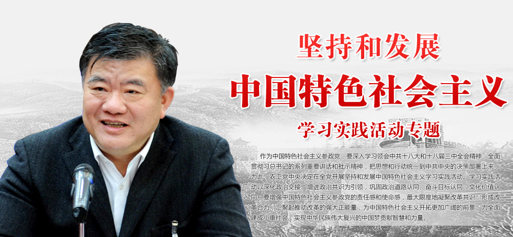 坚持和发展中国特色社会主义学习实践活动专题
