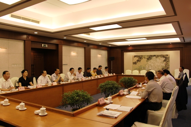 与农工党重庆市委会领导班子座谈