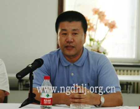 农工党省委驻会副主委、省直基层组织换届工作领导小组副组长刘长青出席会议并讲话